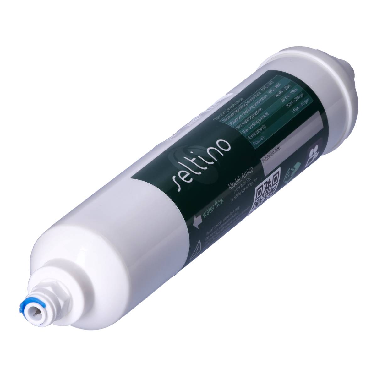 Seltino Amico – universeller externer Wasserfilter für Kühlschränke