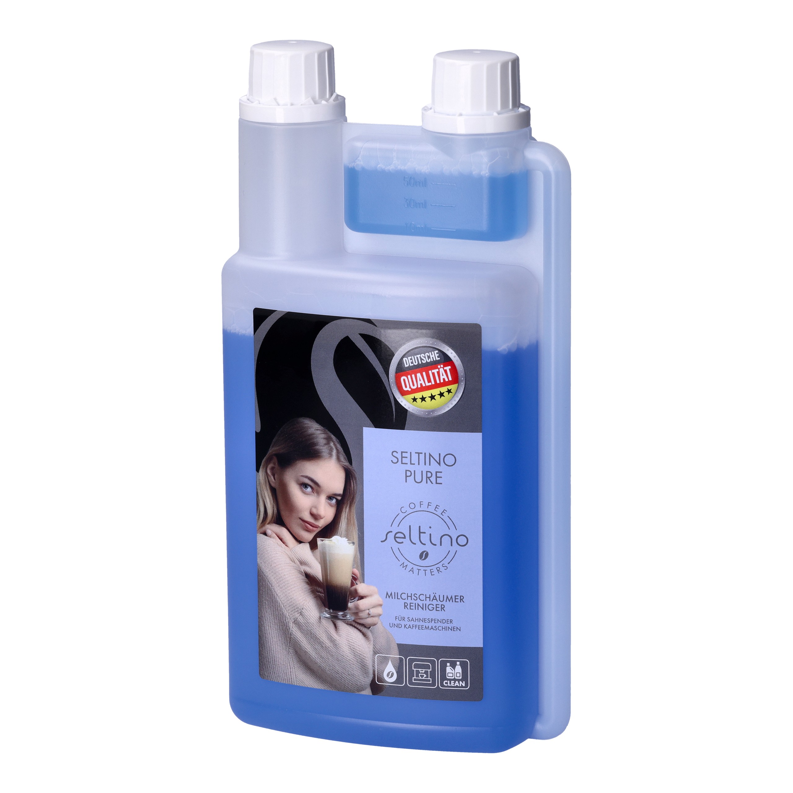 Seltino Pure Milchsystem-Reiniger 1 l – für Milchschaumdüse und Milchkreislauf
