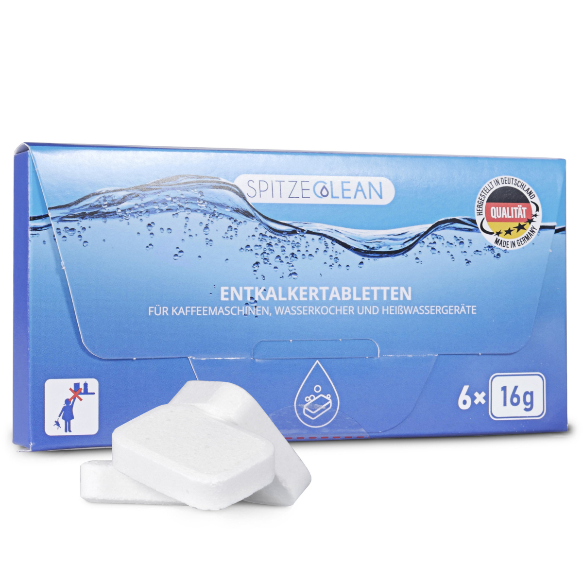 Spitze Clean Entkalkungstabletten 6x16g