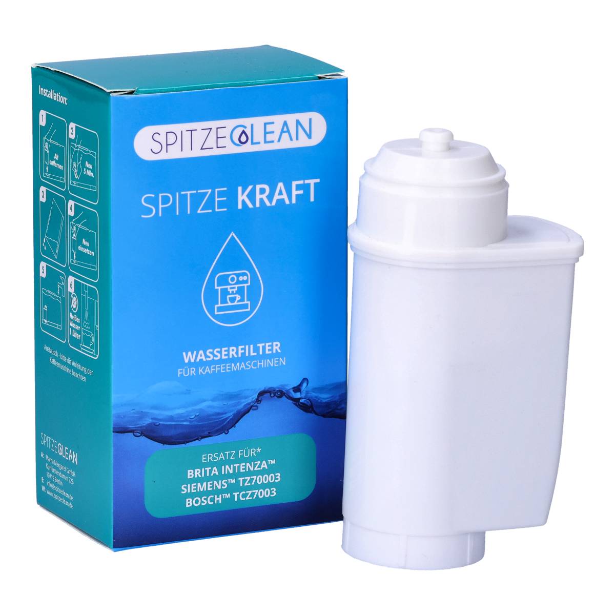 Spitze Kraft Wasserfilter