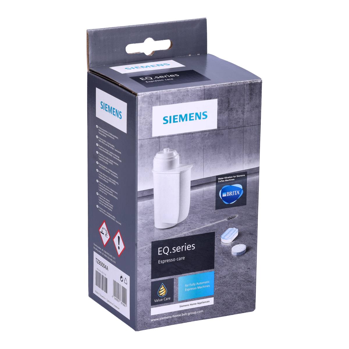 Inhalt des Siemens TZ80004 Espresso Care Sets
