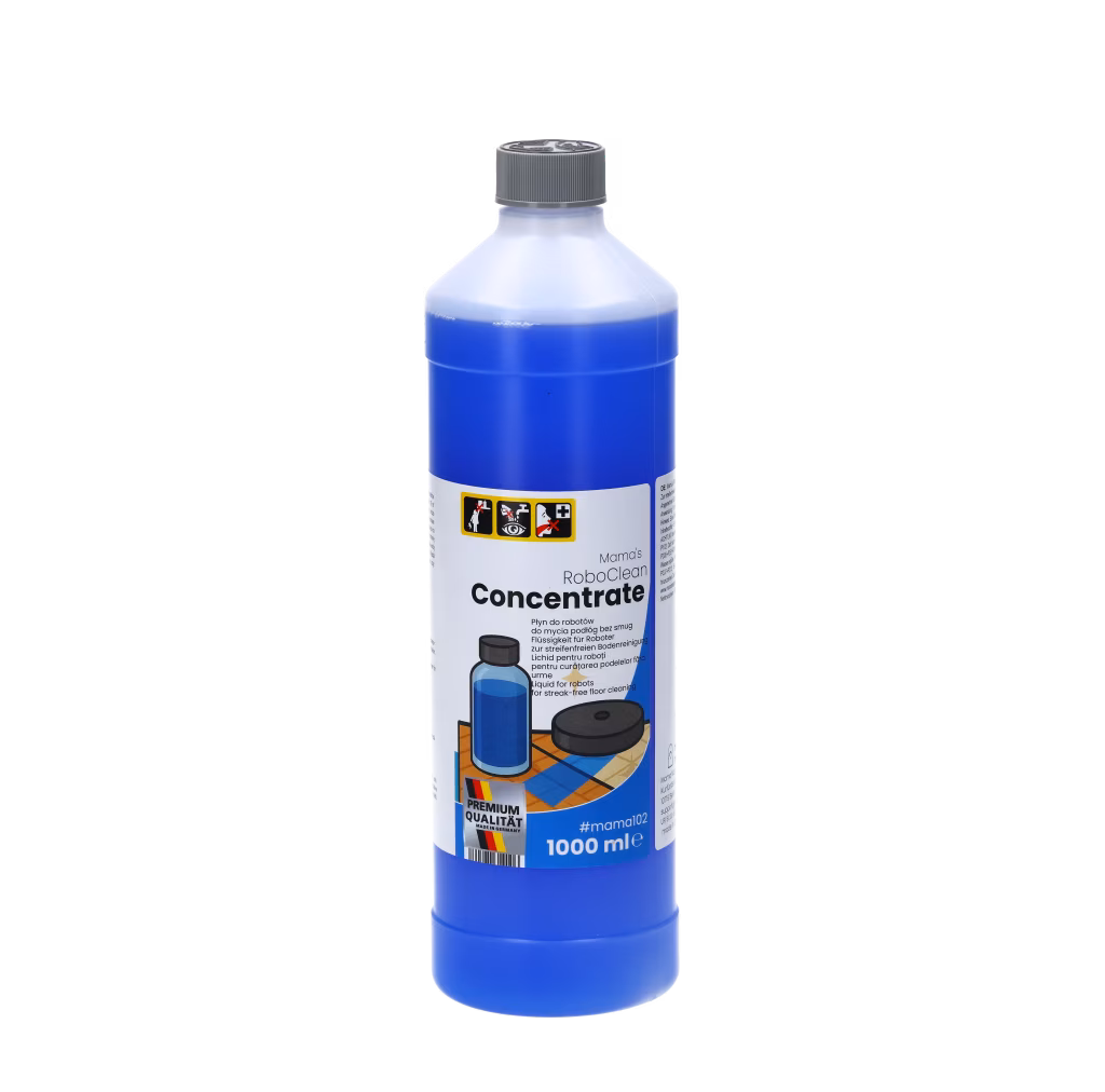 #mama102 Mama’s RoboClean Concentrate 1000 ml — 360°-Ansicht