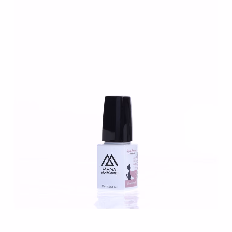 #mama2445 lakier hybrydowy 10 ml ROSE BROWN MINISTER OF WAR — obrót 360°
