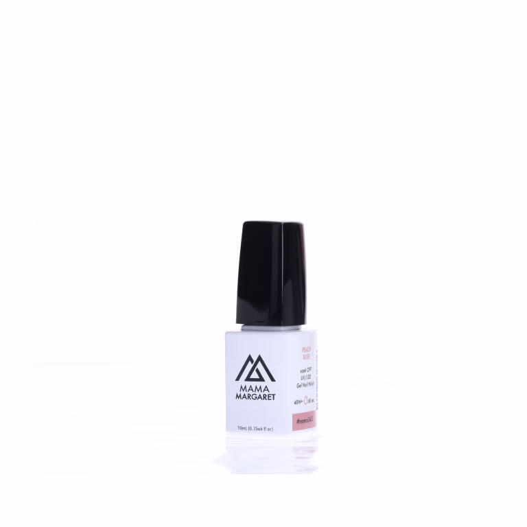 #mama3431 lakier hybrydowy 10 ml PEACH BLISS — obrót 360°