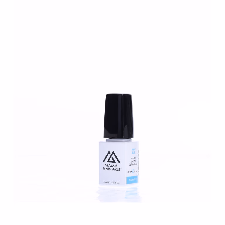#mama4251 lakier hybrydowy 10 ml WAVY BLUE — obrót 360°