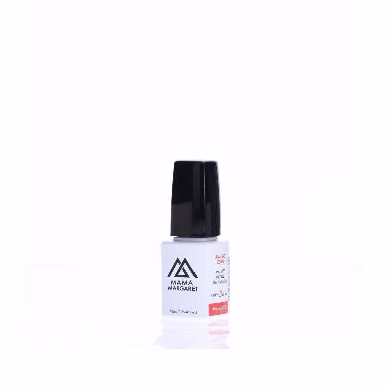 #mama3071 lakier hybrydowy 10 ml ALMOND CORAL — obrót 360°
