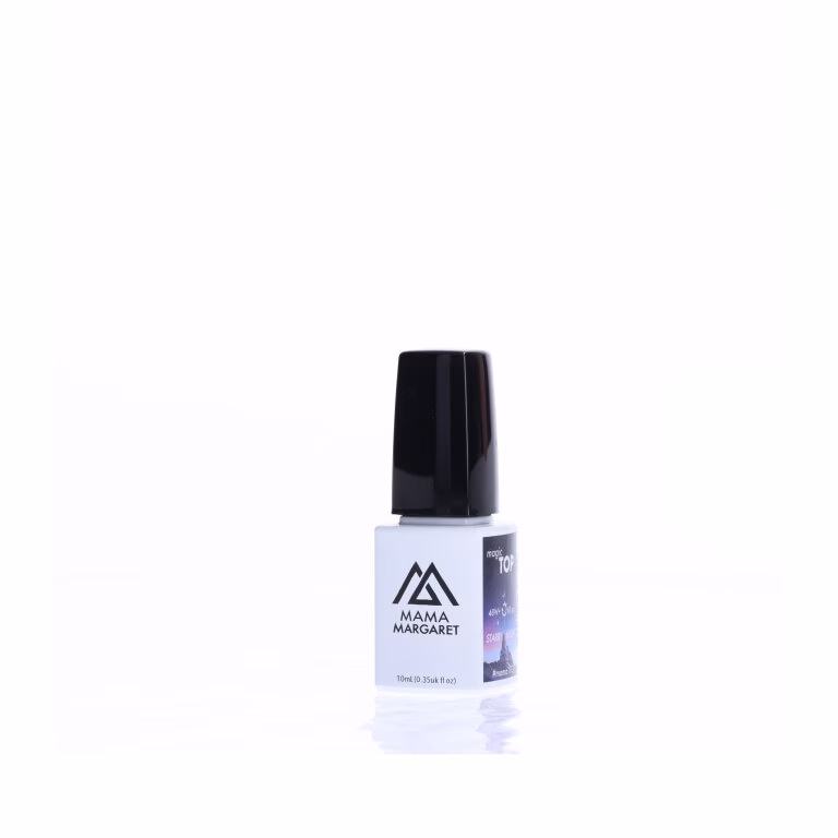 #mama1113 MAGIC TOP STARRY NIGHT brokatowy top coat hybrydowy 10 ml — obrót 360°