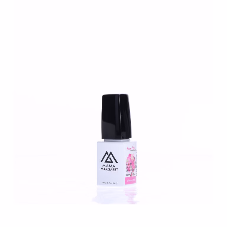 #mama2576 lakier hybrydowy 10 ml ROSE PINK — obrót 360°